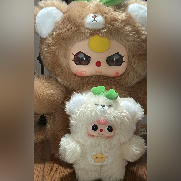 SPECIAL EYES Baby Three 1000% Bear Cub Plush SET - Picture 2 of 6